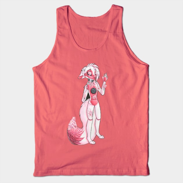 Crystal Funtime Foxy Tank Top by SlinkyCat